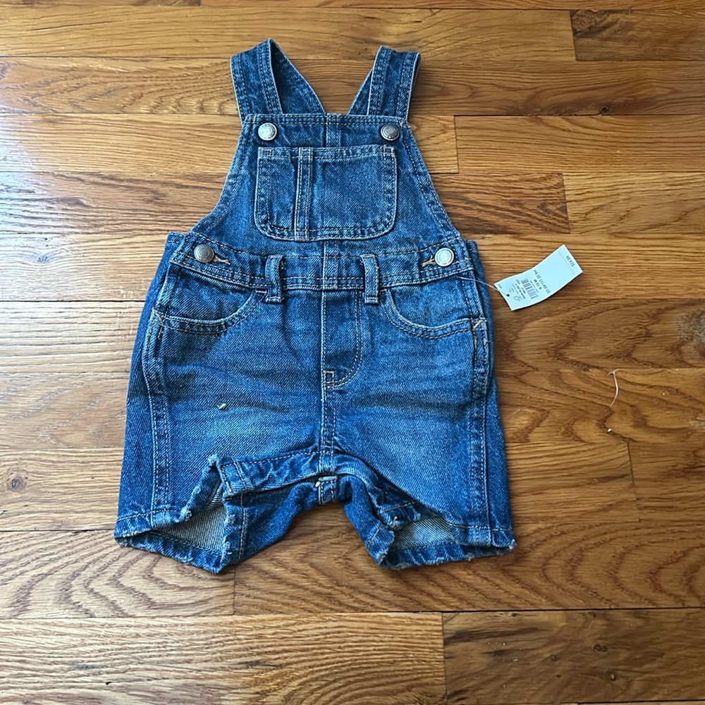NWT!!!  Old Navy Short Denim Overalls